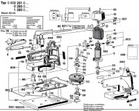 Bosch 0 603 251 041 Orbital Sander 110 V / GB Spare Parts